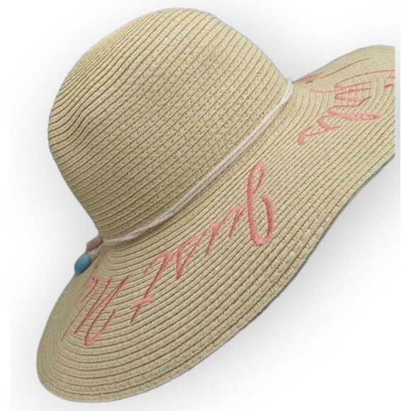 Disney x Junk Food Beach Sun Hat Girls Just Wanna Have Sun! One Size Coastal - Picture 9 of 13